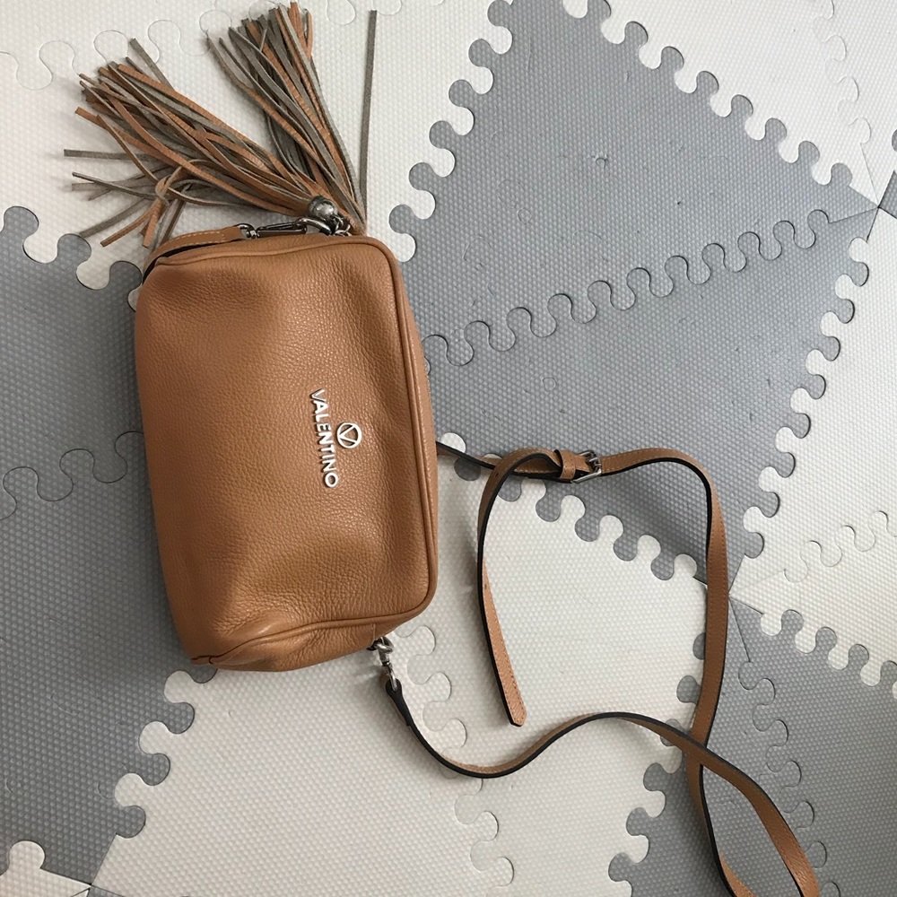 Valentino by Mario Valentino Leather Camera Bag